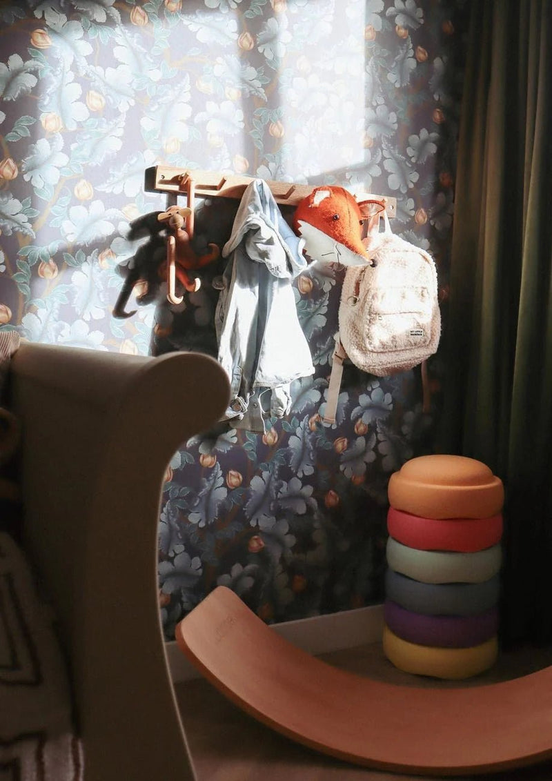 Sfondo grigio estivo - Ranunculus - Midnight Blue