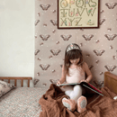 Wallpaper Summer Grey - Ophelia's Dream - Dusty Pink