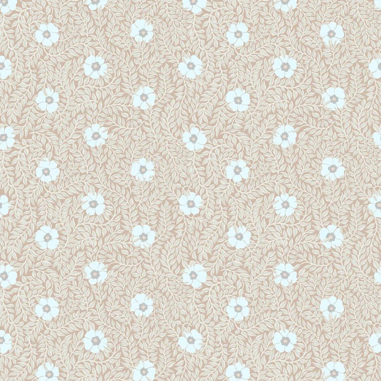 Wallpaper Summer Gray - Kicki - Apricot