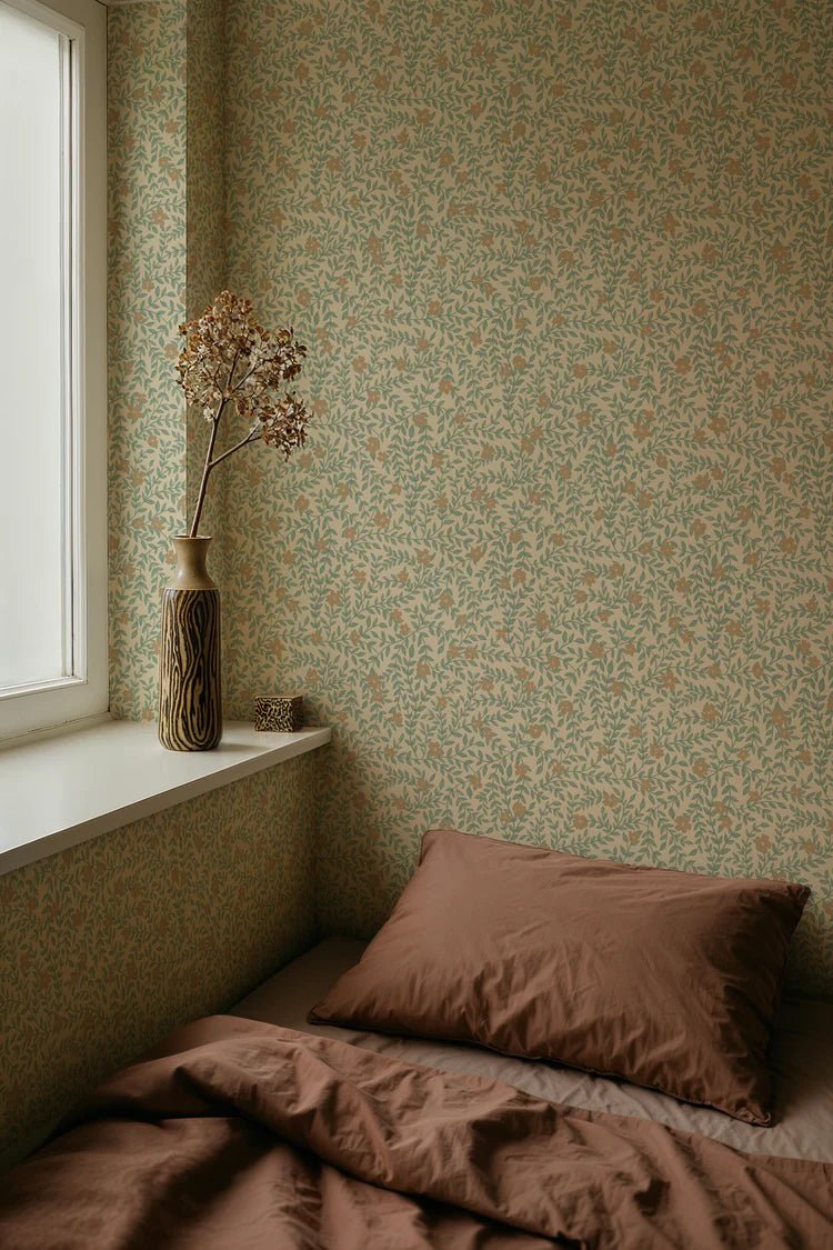 Wallpaper Summer Gray - Lief - Bronze