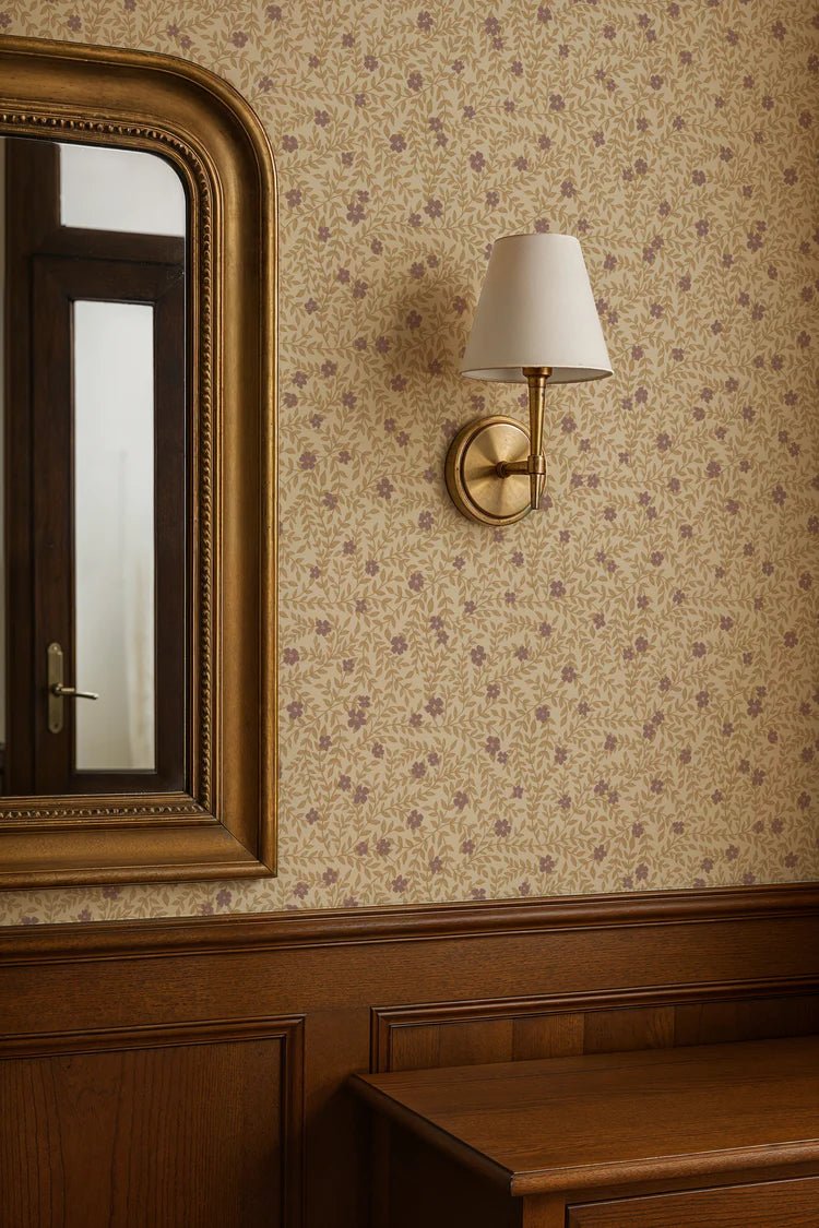 Wallpaper Summer Gray - Lief - Violet