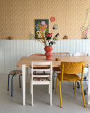 Sfondo estivo grigio - sfondo di fiori - Doris - Mosterd