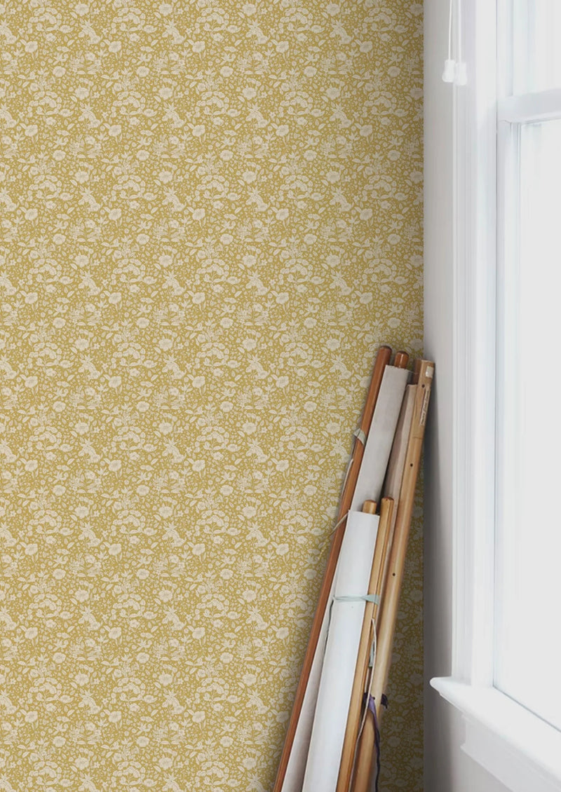 Sfondo estivo grigio - sfondo di fiori - Doris - Mosterd