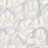 Wallpaper Summer Gray Wallpaper - Bluebells - Gray