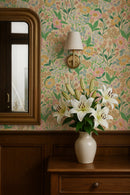 Papel de pantalla gris de verano - Fondo de pantalla de flores - Lola - Helecho