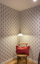 Tapete Sommer grau Tapete - Blumenschnalel - Himmel