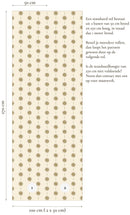 Behang Sunny Days Olive – zonnetjesbehang kinderkamer in olijfgroen
