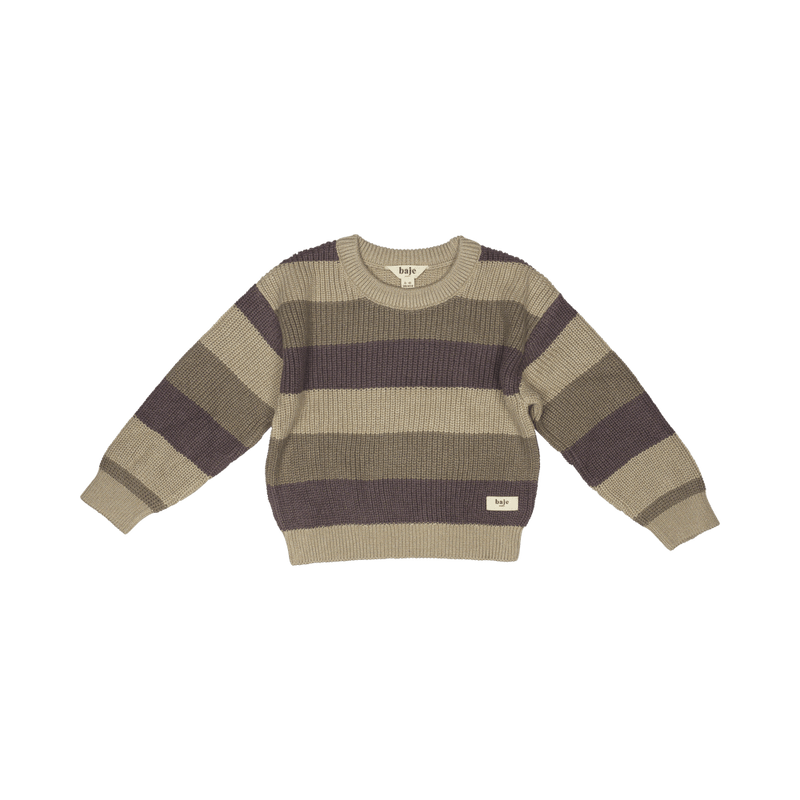 Baje Studio - Surrey Sweater - Taupe Multi