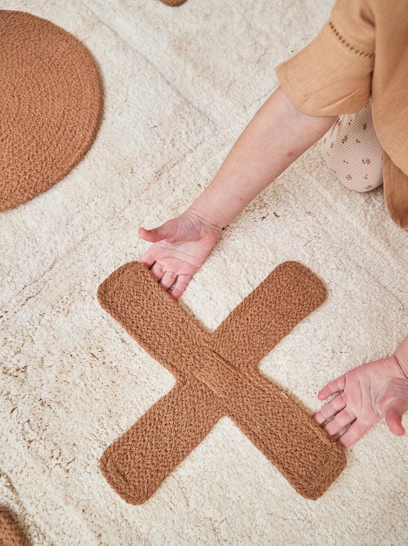 Tapis Petit Teppich Tic Tac Toe