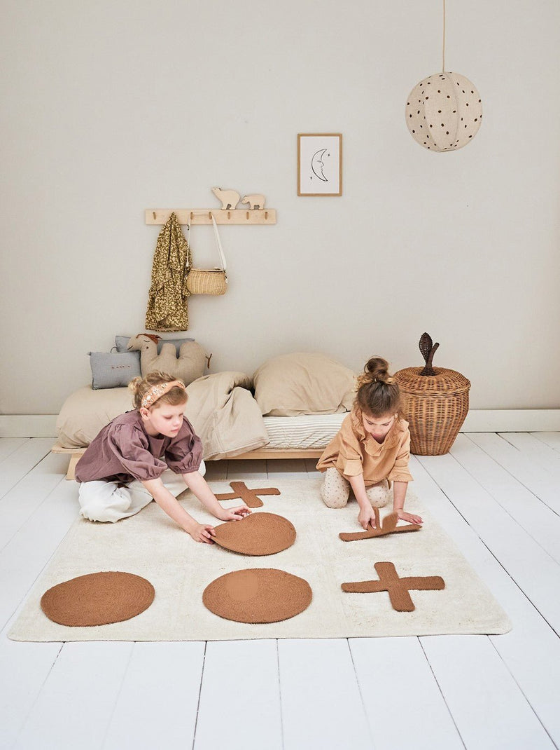 Tapis Petit Vloerkleed Tic Tac Toe