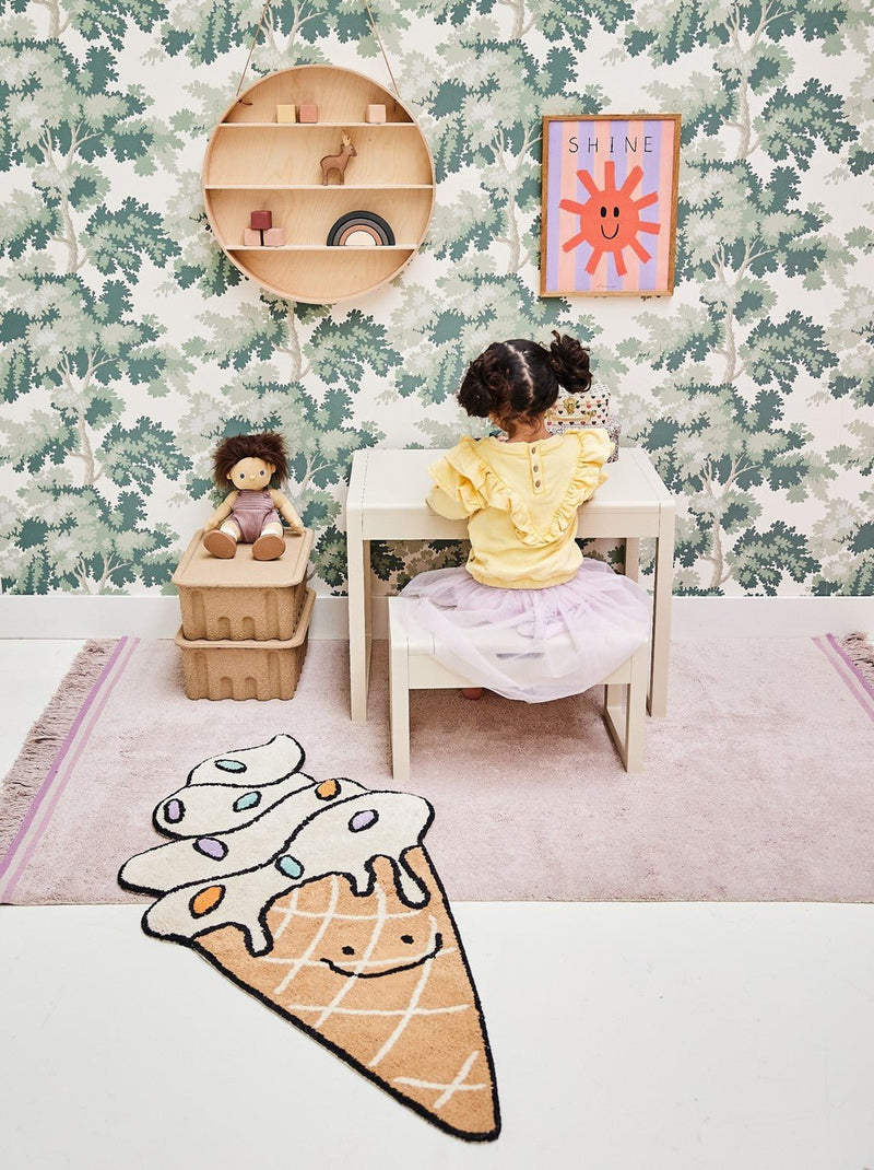 Tapis Petit Floor rug Ice cream / ice cream