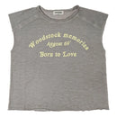 TOCOTO Vintage - Woodstock Memories Sleeveless Shirt - Grigio scuro
