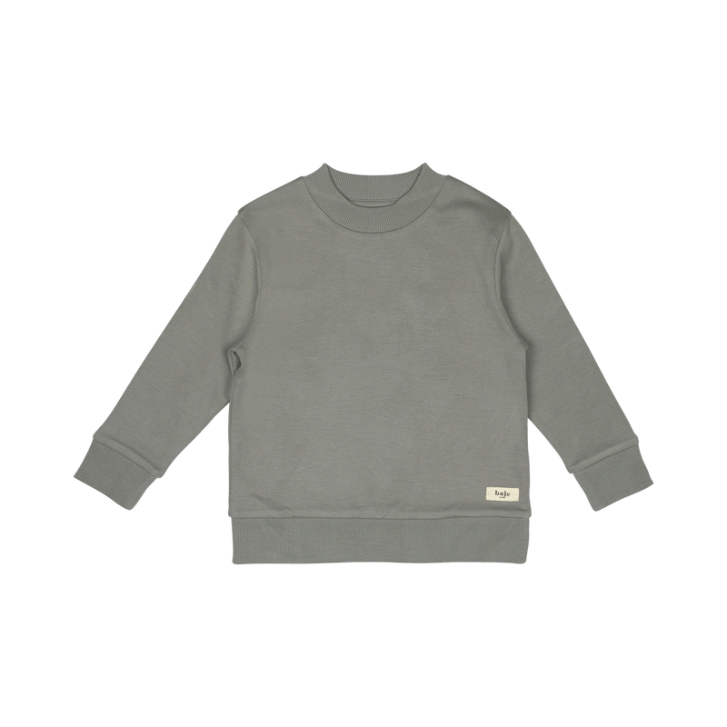 Baje Studio – Thames-Pullover – Graublau