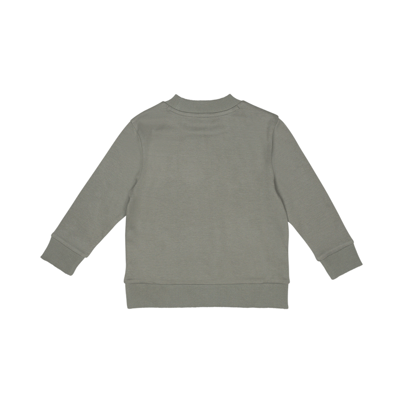 Baje Studio – Thames-Pullover – Graublau