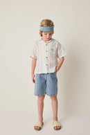 TOCOTO VINTAGE - STHE SHORT BERMUDA BLU BERMA