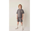 TOCOTO Vintage - Terry Polo Shirt - Grigio scuro