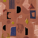 Tres Tintas wallpaper - Brave Partiture - Red