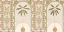 Tres Tintas wallpaper - Jungle Arches Mural - Beige