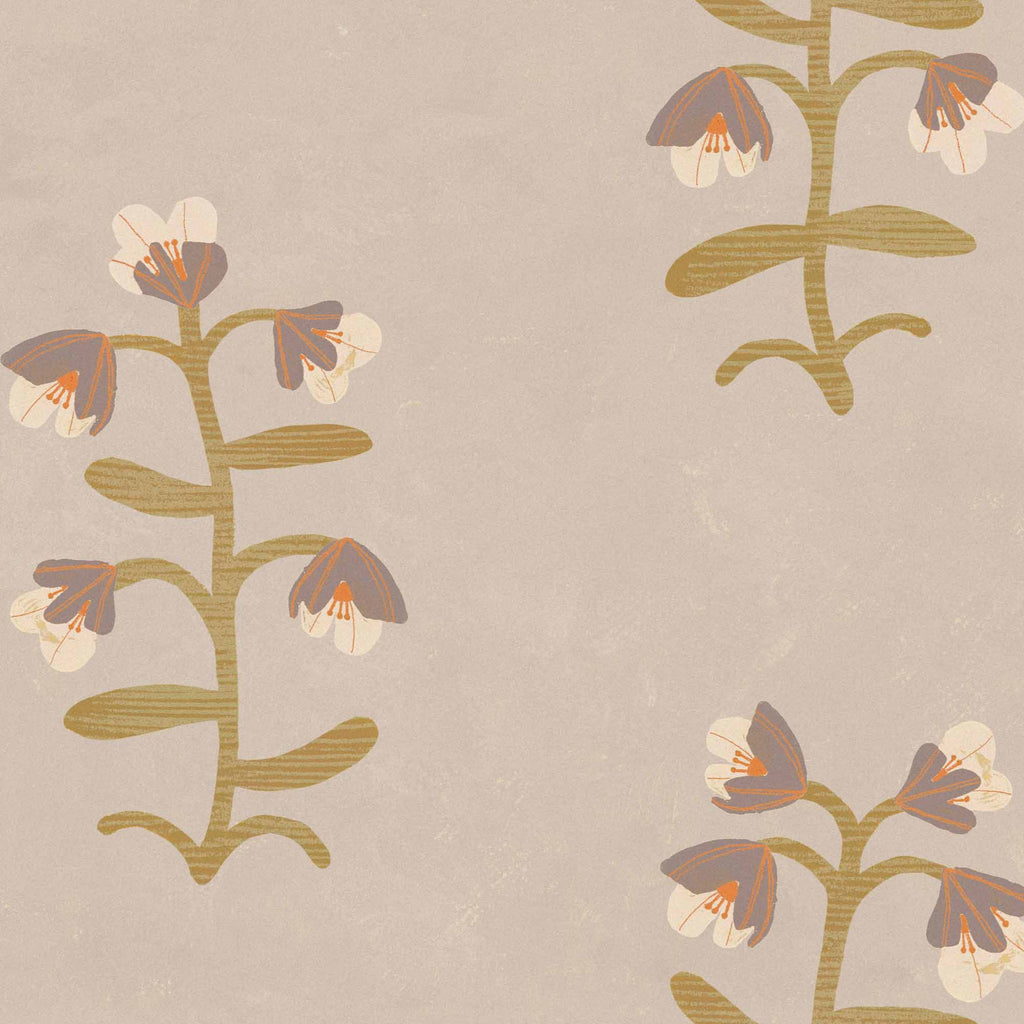 Behangstaal Tres Tintas - Pacific Blooming Mallow