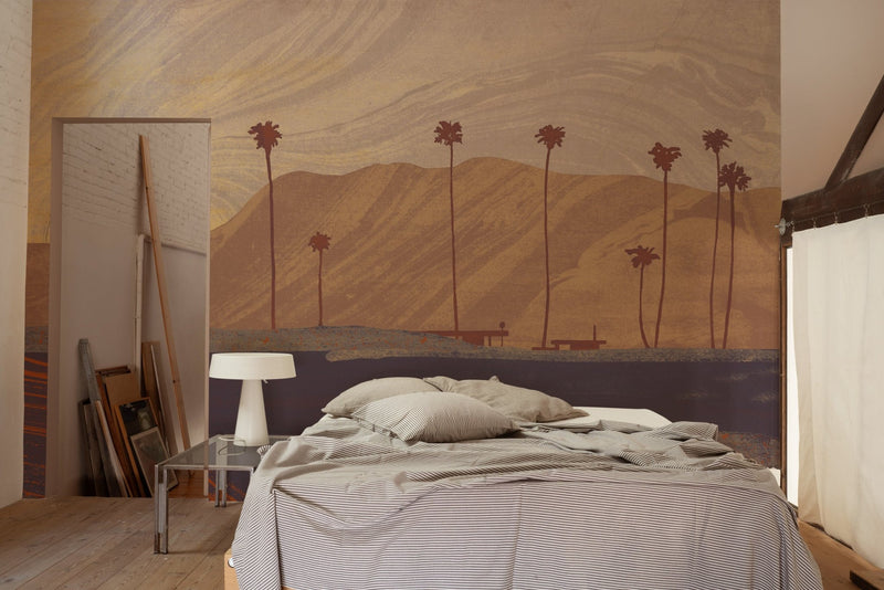 Wallpaper sample Tres Tintas - Palms Views