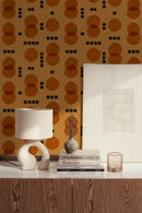 Tres Tintas wallpaper - Rebel Dots - Ocher