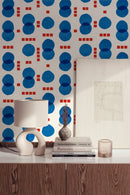 Tres Tintas wallpaper - Rebel Dots - White