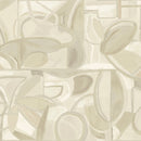 Tres Tintas wallpaper - Giant Abstract - Beige