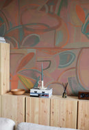 Tres Tintas wallpaper - Giant Abstract - Pink