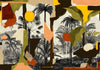 Tres Tintas wallpaper - Colonial Abstraction - Toasted
