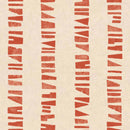 Tres Tintas Wallpaper - Linear Footprints Red