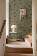 Tres Tintas Wallpaper - Prehistoric Creatures Green