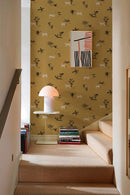 Tres Tintas Wallpaper - Prehistoric Creatures Ocher