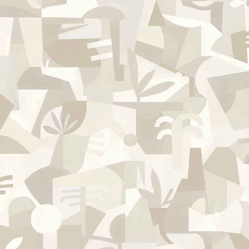 Tres Tintas Wallpaper - Tahiti Expression White