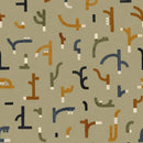 Tres Tintas Wallpaper - Tribal Tongue Green