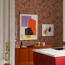 Tres Tintas Wallpaper - Tribal Tongue Red