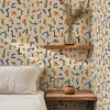 Tres Tintas Wallpaper - Tribal Tongue White
