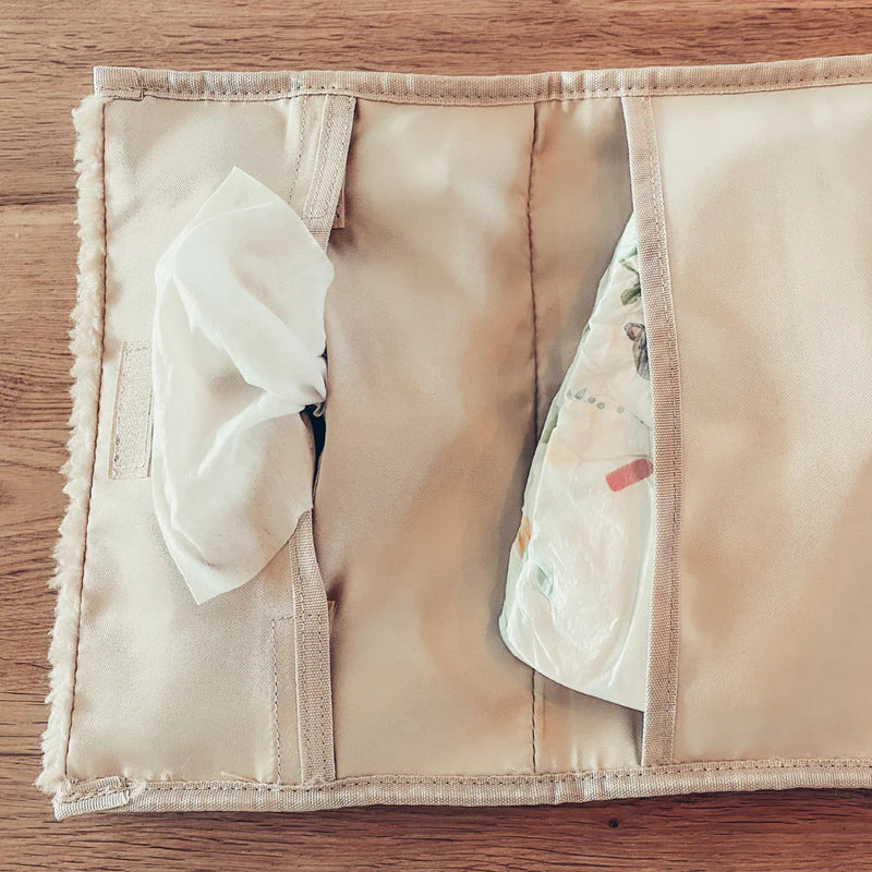 Two you label - Diaper pouch / verschoningsetui - teddy