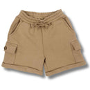 Two You Label short met zakjes aan de zijkant voor jongens kleur Honey zomer te koop bij kidsbarn 