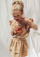 Two you label - Micky Linen Blouse - Honey