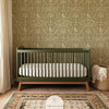 Children's wallpaper forest animals green nursery kids decoration room wallpapers