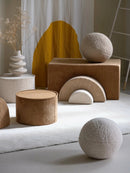 Wigiwama - Otomana redonda - Toffee Pouf