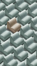 Wigiwama - Chaise de nuage - cassonade