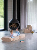 Wigiwama - Chaise de nuage - cassonade