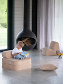 Wigiwama - chaise flip - cassonade