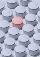 Wigiwama - Ronde poef - Roze Mousse