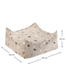 Wigiwama - Terrazzo Sand Square Ottomane