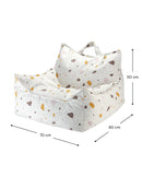 Wigiwama - Zitzak Terrazzo Marmer