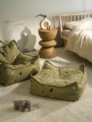 Wigiwama - Terrazzo Moss Square Pouf