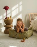 Wigiwama - Terrazzo Moss Square Pouf