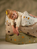 Wigiwama - Terrazzo Moss Square Pouf